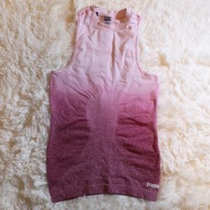 Pink Ombre Gymshark Tank
